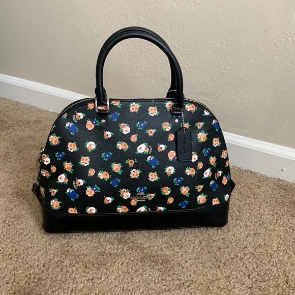 Coach Dark Tea Rose Japanese Satchel - Picture 2 of 8